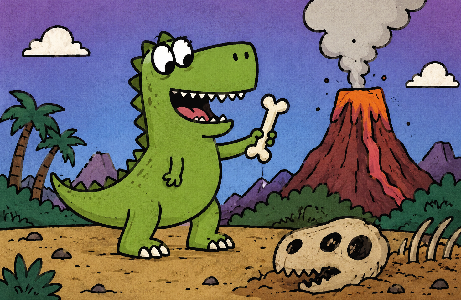 Dinosaurs comic cover